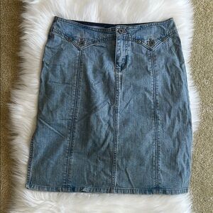 Y2K Vintage DKNY Denim Blue Women's Skirt